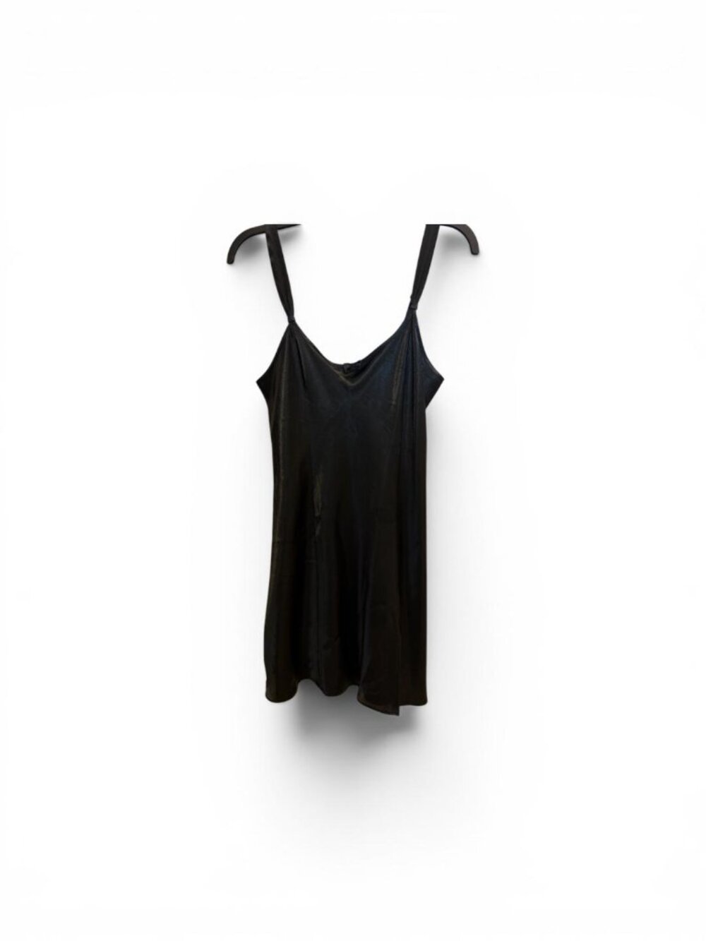 Vintage Y2K (~2000) Morgan Taylor Intimates black satin two-piece nightwear set - Picture 4 of 6